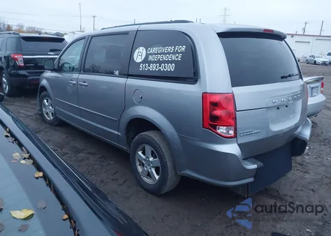 2013 Dodge Grand Caravan Sxt z USA, uszkodzony, nr VIN 2C4RDGCG5DR549931